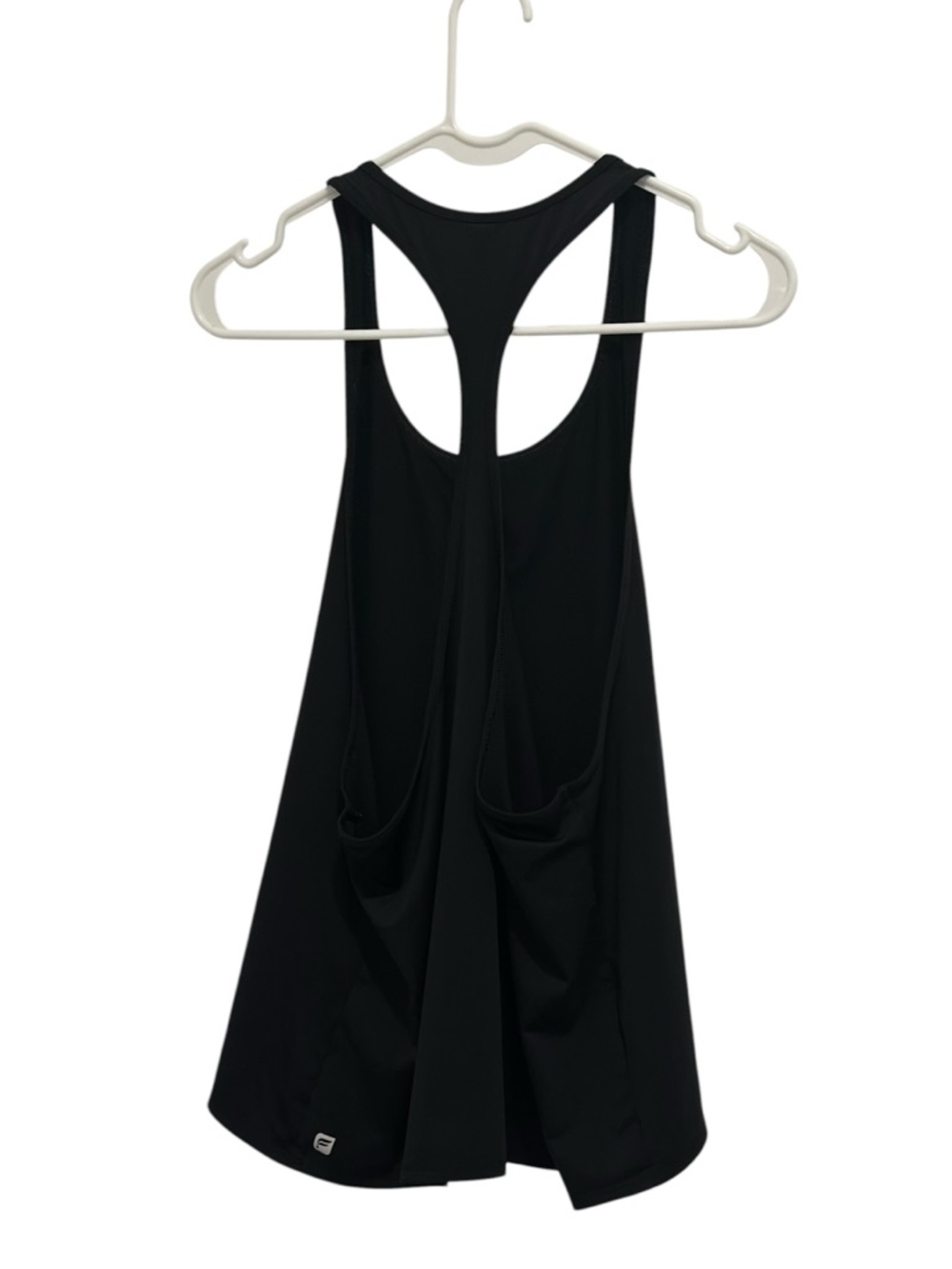 Fabletics Peggy Scoop Neck Racerback Tank Black Medium - Picture 3 of 7